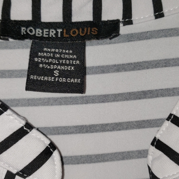 5/$25 Robert Louis Striped Dress - Picture 2 of 3